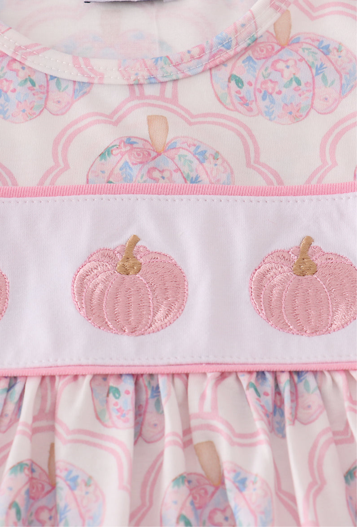 Pumpkin Smock Set