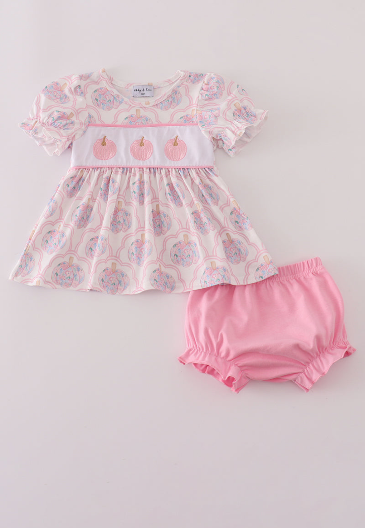 Pumpkin Smock Set
