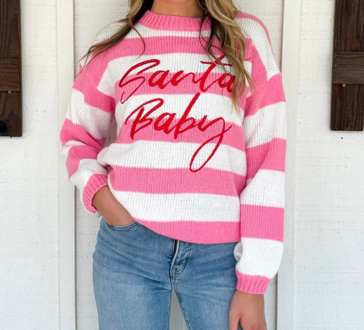 Santa Baby Sweater