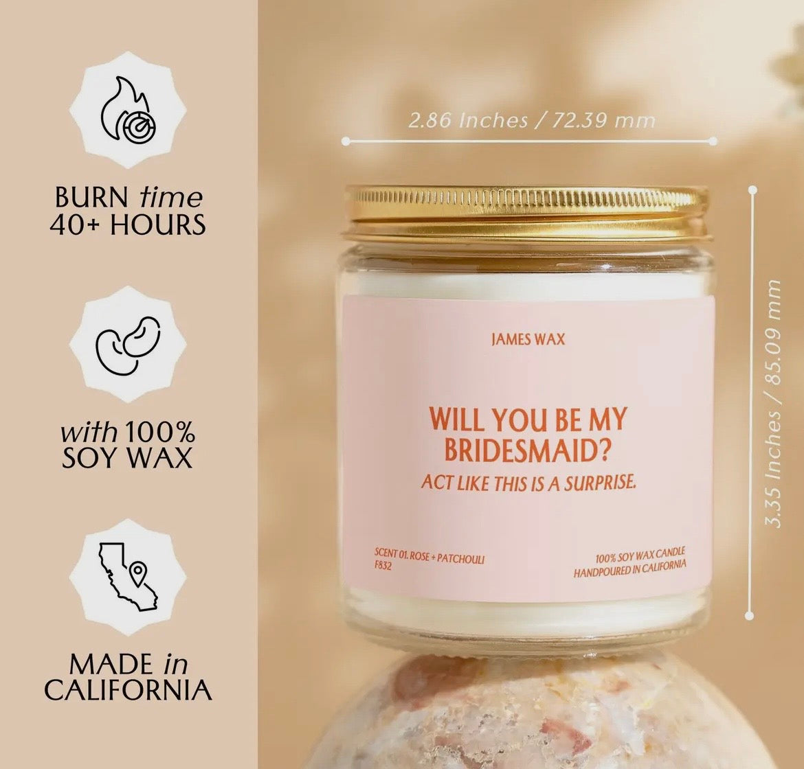 Bridesmaids Candle