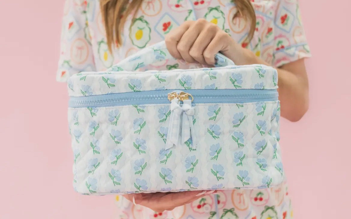 Quilted Cosmetic Bag