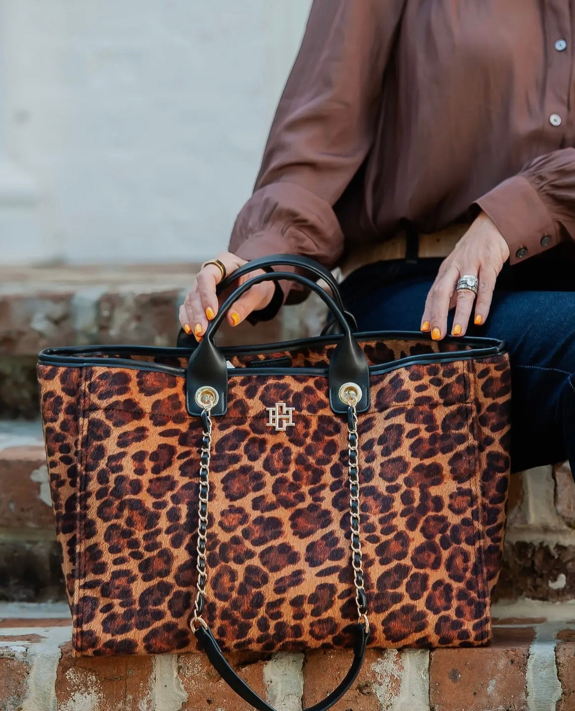 Spotted Melissa Tote Bag