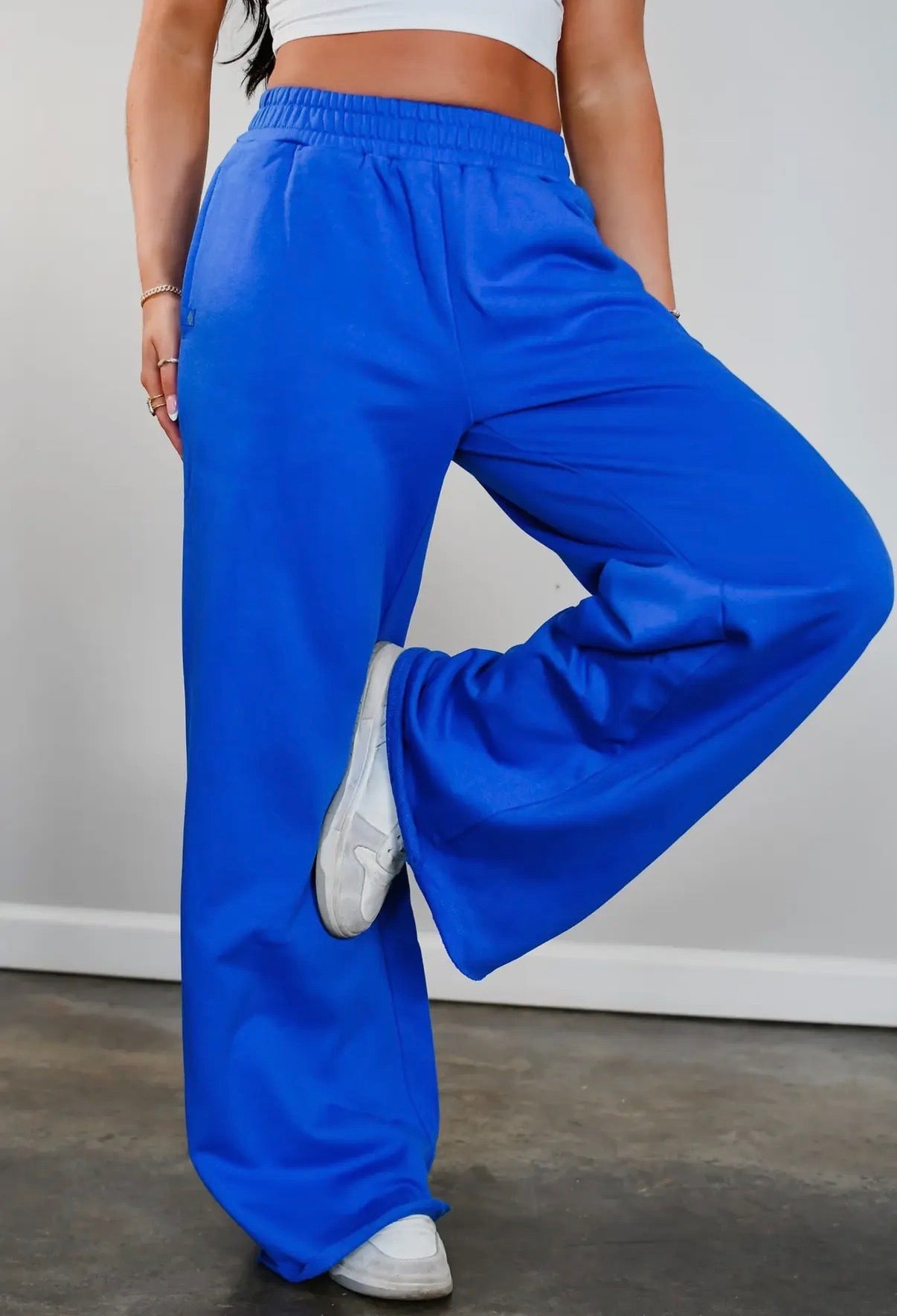 ROYAL BLUE - STRAIGHT LEG JOGGERS