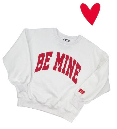 LULU MAC BE MINE SWEATSHIRT