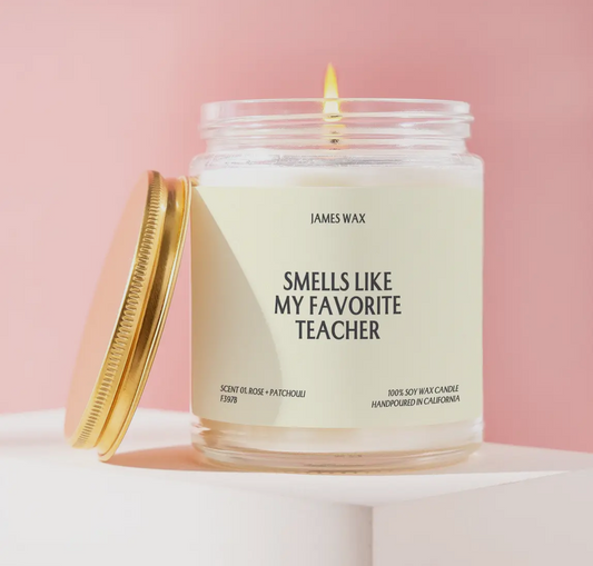Teacher Appreciation Candle
