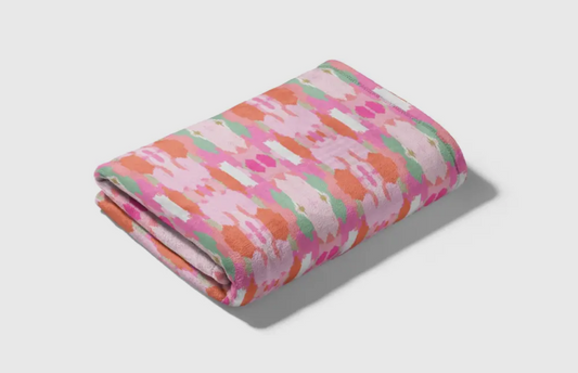 Pink & Orange | Throw Blanket