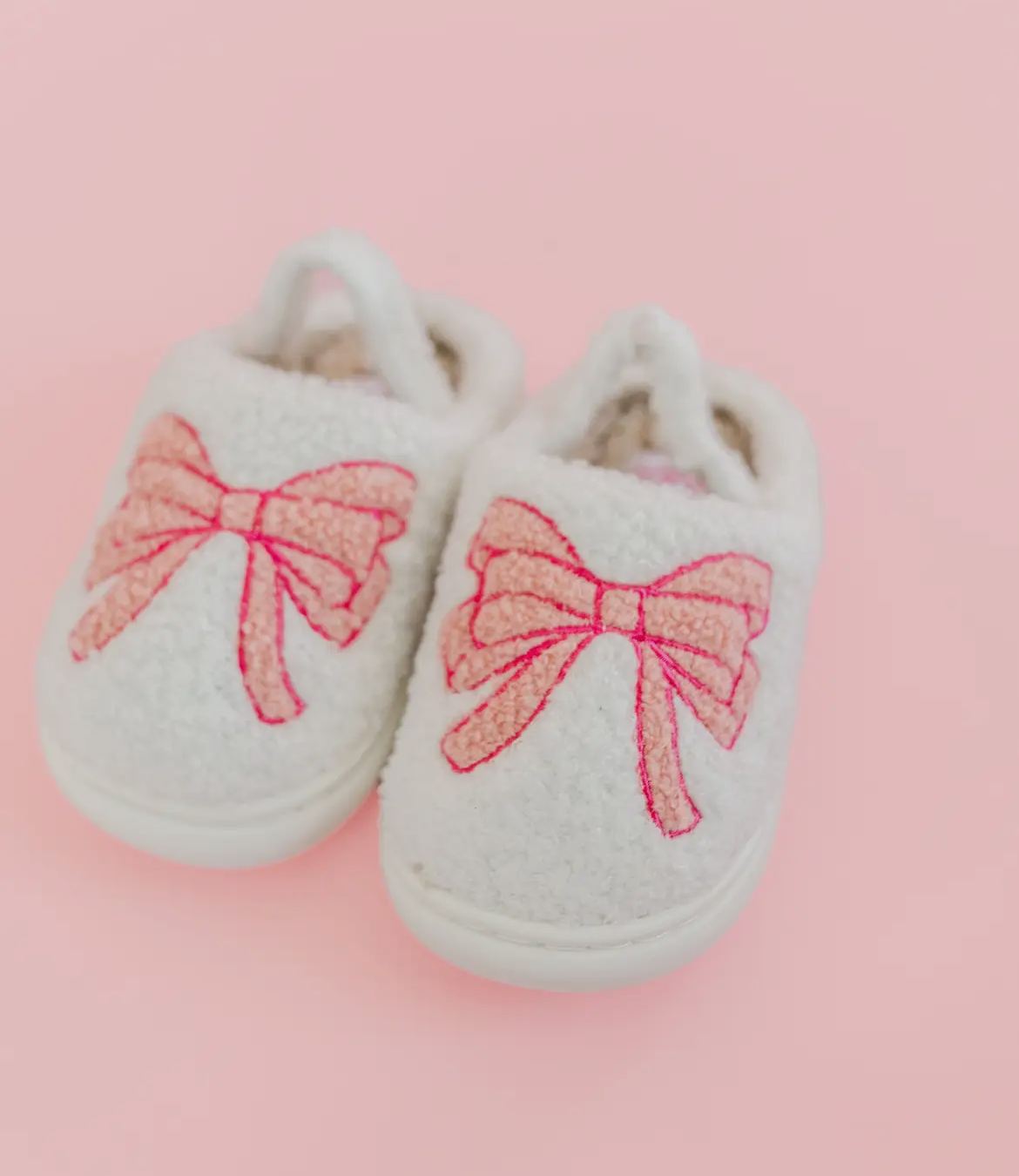 Toddler Bow Slippers