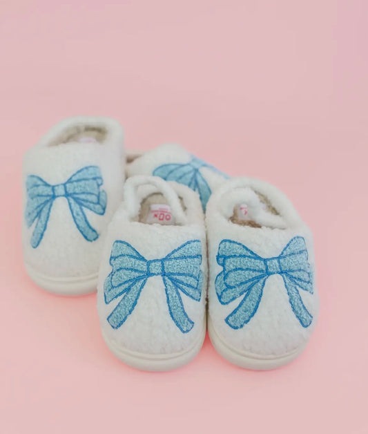 Toddler Bow Slippers