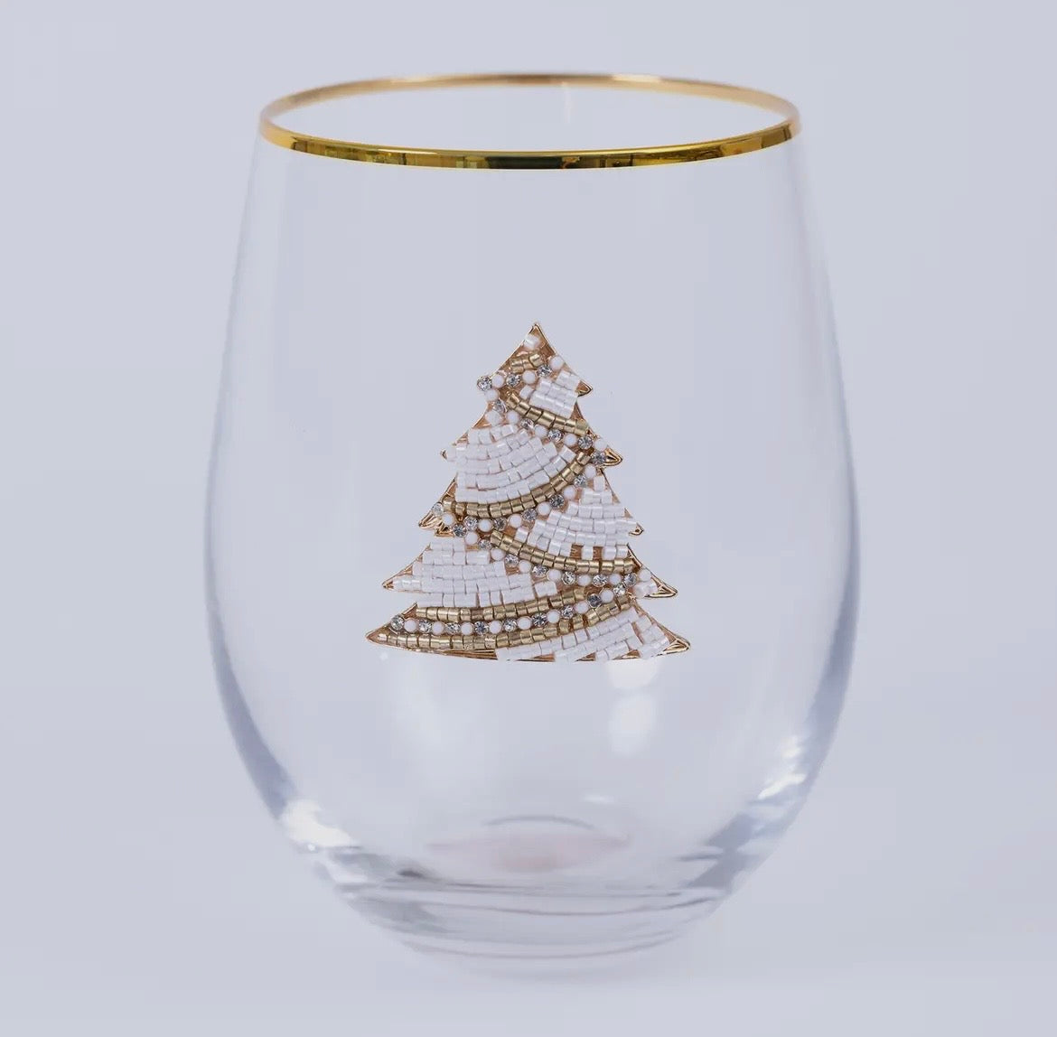 Wine Glass | Embellished Tree