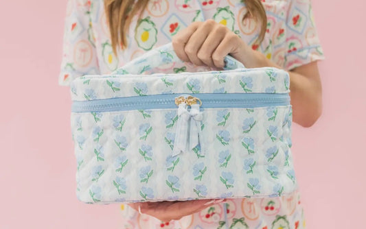 Quilted Cosmetic Bag
