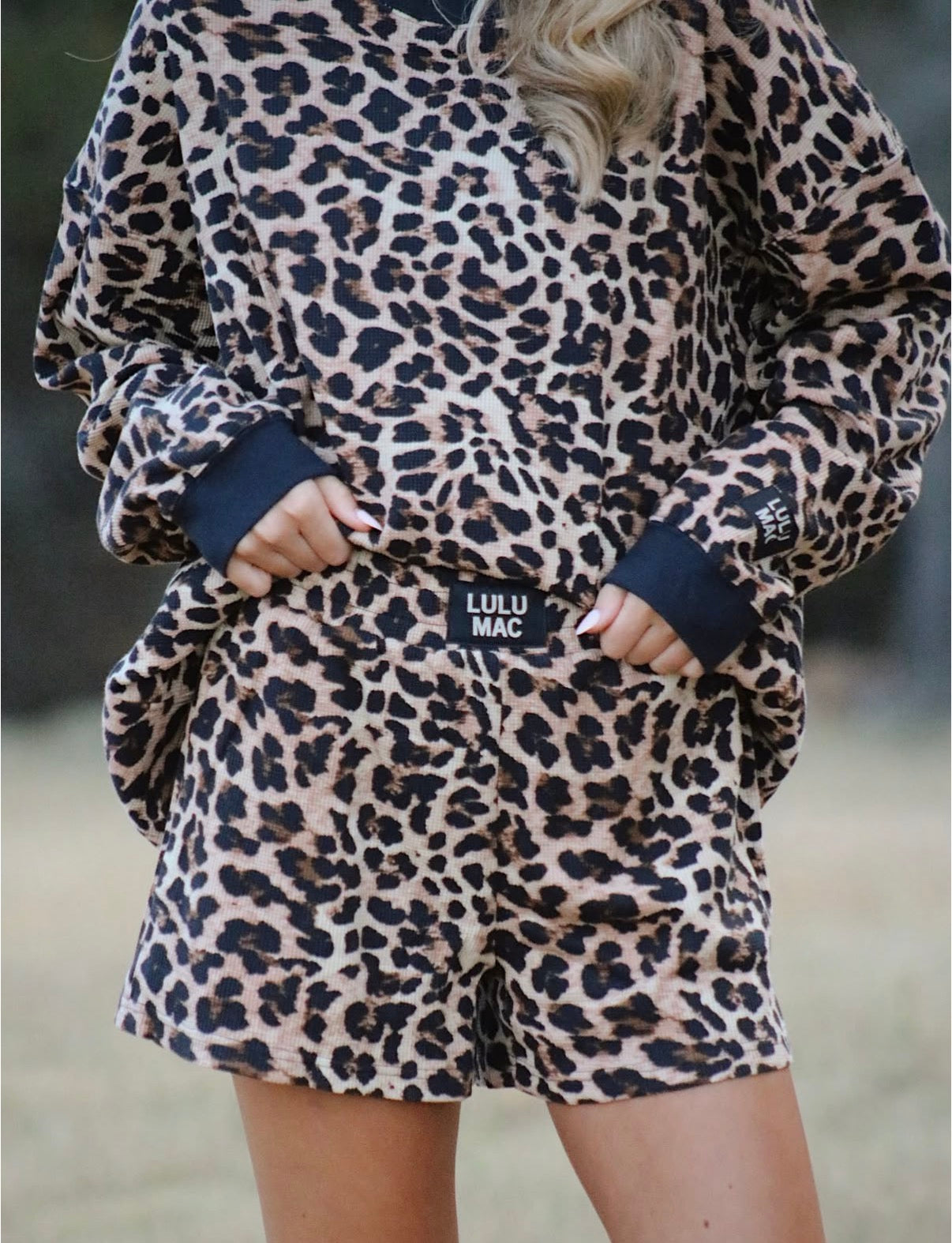 LULU MAC Leopard Sweatshirt
