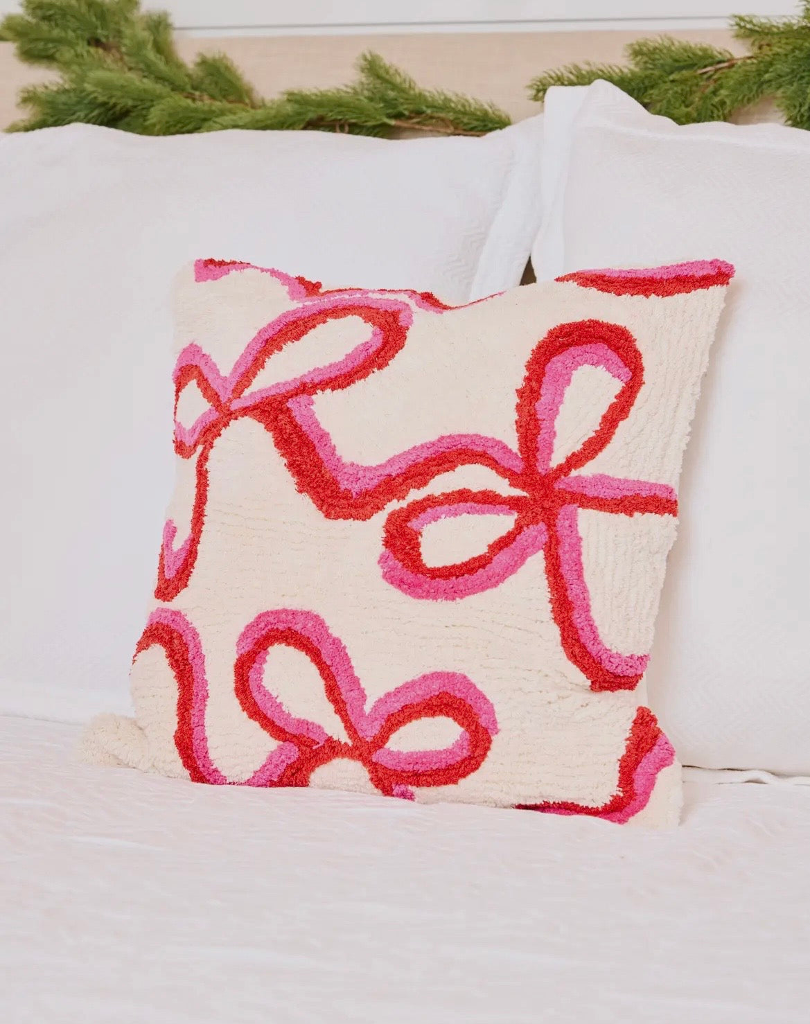 Square Pillow | Bows